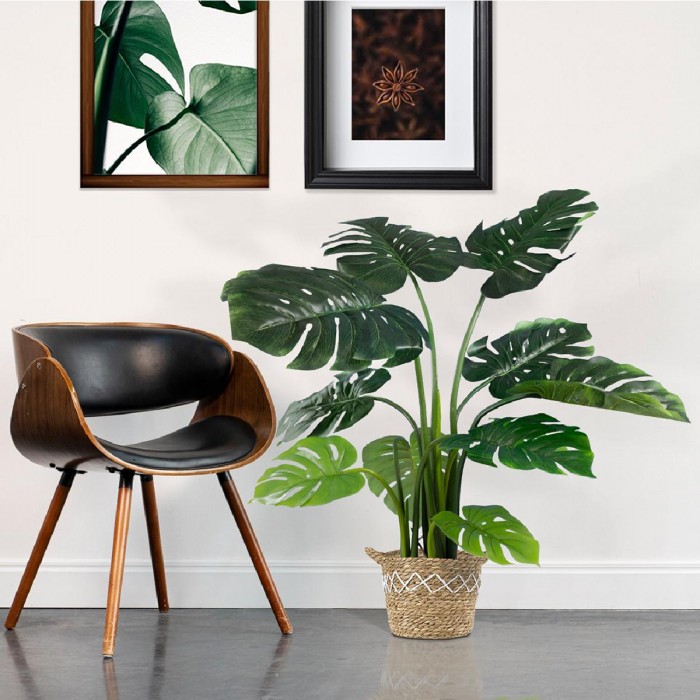 GloboStar® Artificial Garden MONSTERA 20002 Τεχνητό Διακοσμητικό Φυτό Μονστέρα Υ120cm GloboStar® Artificial Garden MONSTERA 20002 Τεχνητό Διακοσμητικό Φυτό Μονστέρα Υ120cm