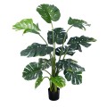 GloboStar® Artificial Garden MONSTERA 20003 Τεχνητό Διακοσμητικό Φυτό Μονστέρα Υ150cm