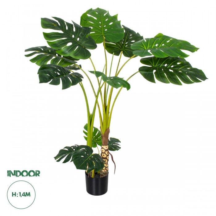 GloboStar® Artificial Garden MONSTERA 20004 Τεχνητό Διακοσμητικό Φυτό Μονστέρα Υ140cm GloboStar® Artificial Garden MONSTERA 20004 Τεχνητό Διακοσμητικό Φυτό Μονστέρα Υ140cm
