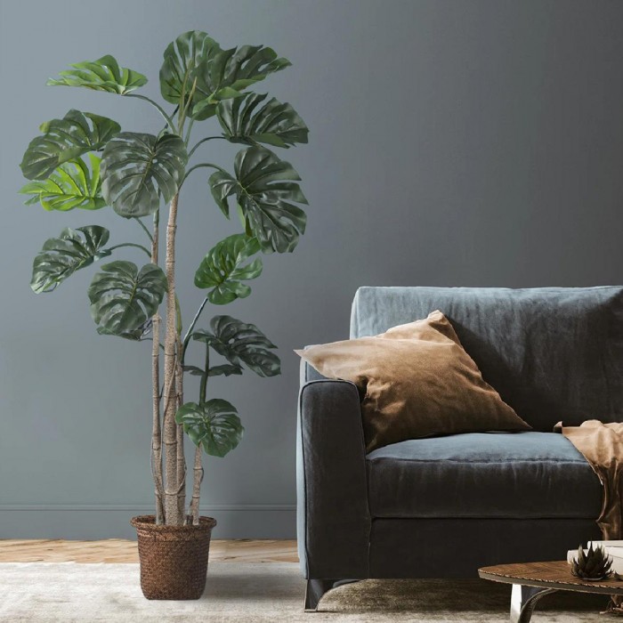 GloboStar® Artificial Garden MONSTERA 20006 Τεχνητό Διακοσμητικό Φυτό Μονστέρα Υ150cm GloboStar® Artificial Garden MONSTERA 20006 Τεχνητό Διακοσμητικό Φυτό Μονστέρα Υ150cm