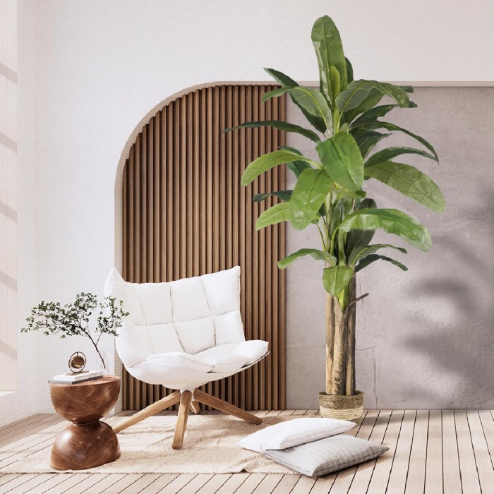 GloboStar® Artificial Garden BANANA TREE 20019 Τεχνητό Διακοσμητικό Φυτό Μπανανιά - Μπανανόδεντρο Υ280cm