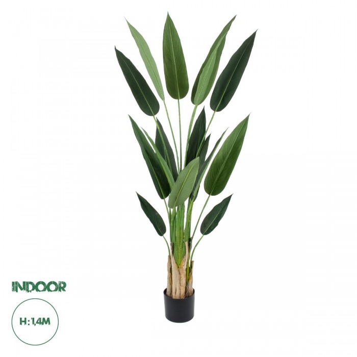 GloboStar® Artificial Garden STRELITZIA 20029 Τεχνητό Διακοσμητικό Φυτό Στρελίτσια - Πουλί του Παραδείσου Υ140cm GloboStar® Artificial Garden STRELITZIA 20029 Τεχνητό Διακοσμητικό Φυτό Στρελίτσια - Πουλί του Παραδείσου Υ140cm