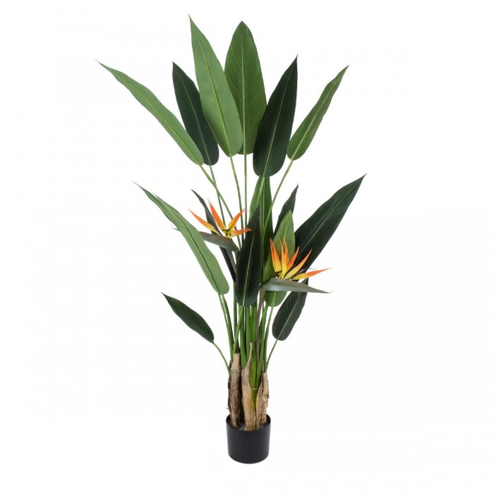 GloboStar® Artificial Garden STRELITZIA REGINAE 20032 Τεχνητό Διακοσμητικό Φυτό Στρελίτσια - Πουλί του Παραδείσου Υ140cm GloboStar® Artificial Garden STRELITZIA REGINAE 20032 Τεχνητό Διακοσμητικό Φυτό Στρελίτσια - Πουλί του Παραδείσου Υ140cm