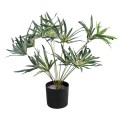 GloboStar® Artificial Garden BROADLEAF LADY PALM 20059 Τεχνητό Διακοσμητικό Φυτό Πλατύφυλλος Φοίνικας Μπαμπού Υ50cm GloboStar® Artificial Garden BROADLEAF LADY PALM 20059 Τεχνητό Διακοσμητικό Φυτό Πλατύφυλλος Φοίνικας Μπαμπού Υ50cm