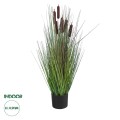 GloboStar® Artificial Garden TYPHA ANGUSTIFOLIA GRASS 20069 Τεχνητό Διακοσμητικό Φυτό Γρασίδι της Τύφας Υ90cm GloboStar® Artificial Garden TYPHA ANGUSTIFOLIA GRASS 20069 Τεχνητό Διακοσμητικό Φυτό Γρασίδι της Τύφας Υ90cm