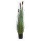 GloboStar® Artificial Garden TYPHA ANGUSTIFOLIA GRASS 20113 Τεχνητό Διακοσμητικό Φυτό Γρασίδι της Τύφας Υ150cm GloboStar® Artificial Garden TYPHA ANGUSTIFOLIA GRASS 20113 Τεχνητό Διακοσμητικό Φυτό Γρασίδι της Τύφας Υ150cm