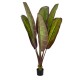 GloboStar® Artificial Garden BLOODY BANANA TREE 20117 Τεχνητό Διακοσμητικό Φυτό Αιματόφυλλη Μπανανιά - Μπανανόδεντρο Υ160cm