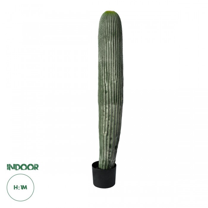 GloboStar® Artificial Garden CARNEGIEA CACTUS 20126 Τεχνητό Διακοσμητικό Φυτό Κάκτος Σαγκουάρο Υ100cm