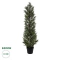 GloboStar® Artificial Garden LEMON CYPRESS 20153 Τεχνητό Διακοσμητικό Φυτό Λεμονόκυπάρισσο Υ180cm