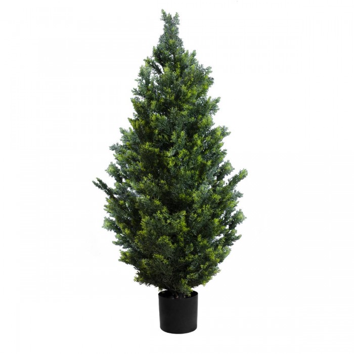 GloboStar® Artificial Garden CYPRESSUS LEYLANDII 20154 Τεχνητό Διακοσμητικό Φυτό Κυπαρίσσι Λέιλαντ Υ120cm