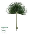 GloboStar® Artificial Garden WASHINGTONIA FILIFERA PALM LEAF 20170 Τεχνητό Διακοσμητικό Φύλο Φοινικόδεντρου Βεντάλια Π135 x Υ180cm