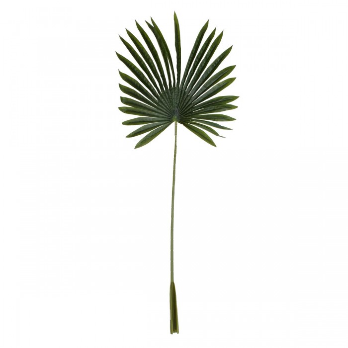 GloboStar® Artificial Garden SERENOA PALM LEAF 20173 Τεχνητό Διακοσμητικό Φύλο Φοινικόδεντρου Σερενόα Βεντάλια Π47 x Υ120cm