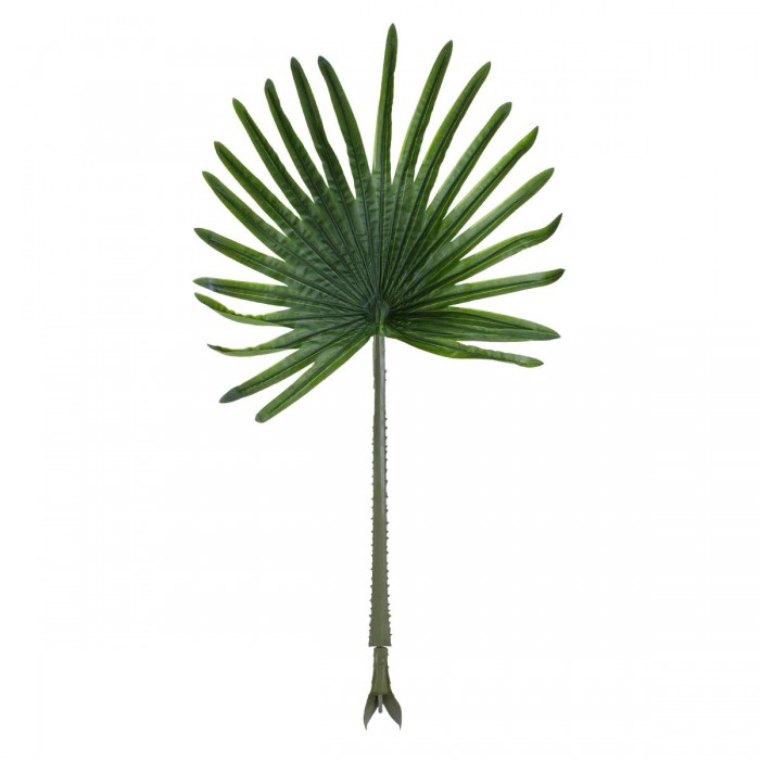 GloboStar® Artificial Garden SERENOA PALM LEAF 20174 Τεχνητό Διακοσμητικό Φύλο Φοινικόδεντρου Σερενόα Βεντάλια Π90 x Υ170cm