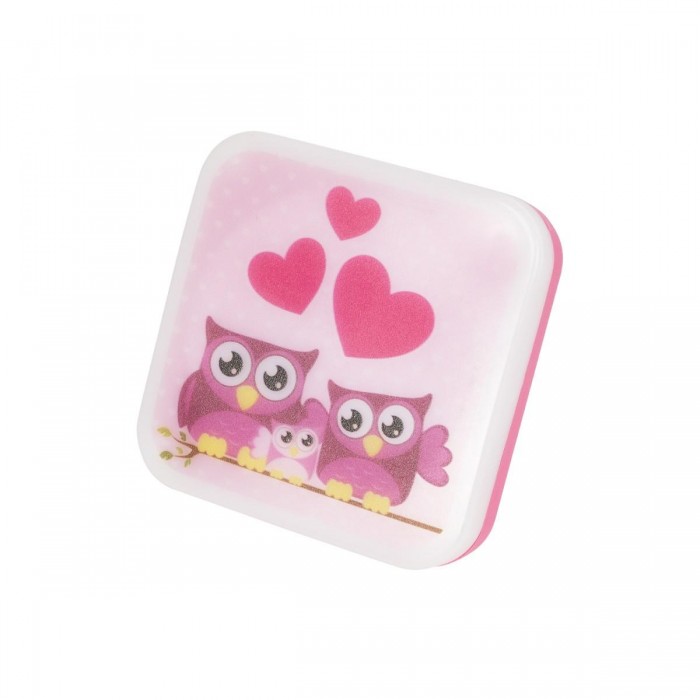 GloboStar® KIDDO 202-0002 Παιδικό Φωτιστικό Νυκτός LED 1W 95lm 120° AC220-240V IP20 Ψυχρό Λευκό 6000K- Μ5.5 x Π5.5 x Υ8cm - 2 Χρόνια Εγγύηση