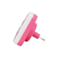 GloboStar® KIDDO 202-0002 Παιδικό Φωτιστικό Νυκτός LED 1W 95lm 120° AC220-240V IP20 Ψυχρό Λευκό 6000K- Μ5.5 x Π5.5 x Υ8cm - 2 Χρόνια Εγγύηση