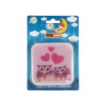 GloboStar® KIDDO 202-0002 Παιδικό Φωτιστικό Νυκτός LED 1W 95lm 120° AC220-240V IP20 Ψυχρό Λευκό 6000K- Μ5.5 x Π5.5 x Υ8cm - 2 Χρόνια Εγγύηση