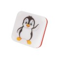GloboStar® KIDDO 202-0004 Παιδικό Φωτιστικό Νυκτός LED 1W 95lm 120° AC220-240V IP20 Ψυχρό Λευκό 6000K - Μ5.5 x Π5.5 x Υ8cm - 2 Χρόνια Εγγύηση
