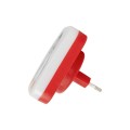 GloboStar® KIDDO 202-0004 Παιδικό Φωτιστικό Νυκτός LED 1W 95lm 120° AC220-240V IP20 Ψυχρό Λευκό 6000K - Μ5.5 x Π5.5 x Υ8cm - 2 Χρόνια Εγγύηση