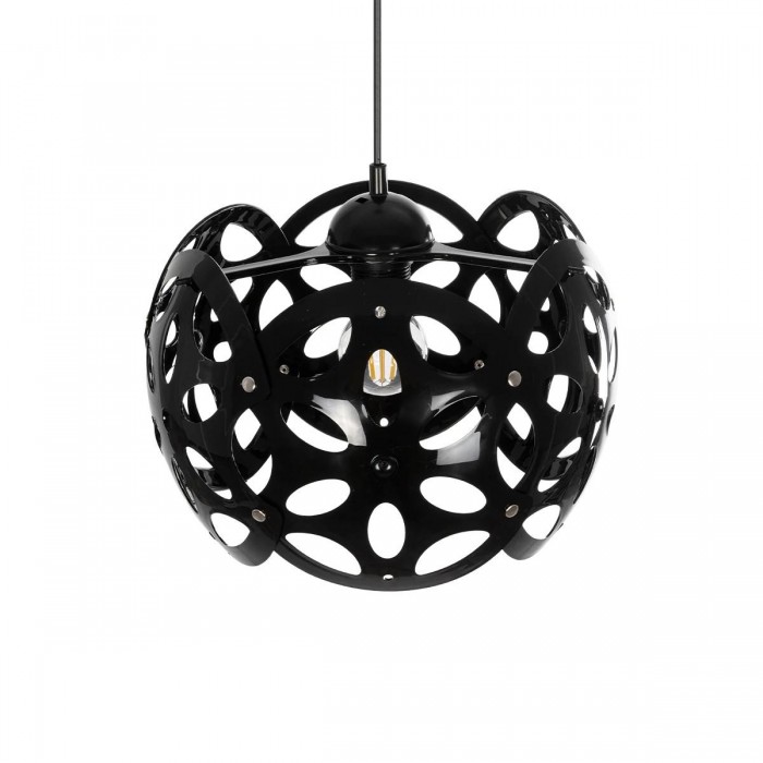 GLOBOSTAR® DOMINIC 202-0031 Μοντέρνο Κρεμαστό Φωτιστικό Οροφής με Ντουί 1 x E27 AC 220-240V IP20 - Μαύρο - Μ30 x Π30 x Υ24cm GLOBOSTAR® DOMINIC 202-0031 Μοντέρνο Κρεμαστό Φωτιστικό Οροφής με Ντουί 1 x E27 AC 220-240V IP20 - Μαύρο - Μ30 x Π30 x Υ24cm