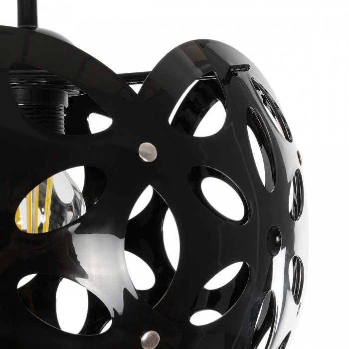 GLOBOSTAR® DOMINIC 202-0031 Μοντέρνο Κρεμαστό Φωτιστικό Οροφής με Ντουί 1 x E27 AC 220-240V IP20 - Μαύρο - Μ30 x Π30 x Υ24cm GLOBOSTAR® DOMINIC 202-0031 Μοντέρνο Κρεμαστό Φωτιστικό Οροφής με Ντουί 1 x E27 AC 220-240V IP20 - Μαύρο - Μ30 x Π30 x Υ24cm