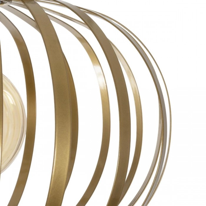 GLOBOSTAR® STAR 202-0050 Μοντέρνο Φωτιστικό Οροφής με Ντουί 1 x E27 AC 220-240V IP20 - Χρυσό - Μ40 x Π40 x Υ27cm