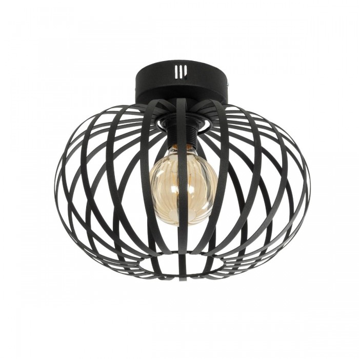 GLOBOSTAR® STAR 202-0051 Μοντέρνο Φωτιστικό Οροφής με Ντουί 1 x E27 AC 220-240V IP20 - Μαύρο - Μ40 x Π40 x Υ27cm GLOBOSTAR® STAR 202-0051 Μοντέρνο Φωτιστικό Οροφής με Ντουί 1 x E27 AC 220-240V IP20 - Μαύρο - Μ40 x Π40 x Υ27cm