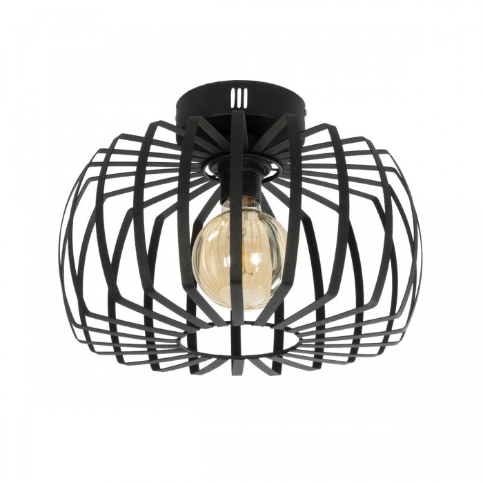 GLOBOSTAR® STAR 202-0054 Μοντέρνο Φωτιστικό Οροφής με Ντουί 1 x E27 AC 220-240V IP20 - Μαύρο - Μ40 x Π40 x Υ27cm GLOBOSTAR® STAR 202-0054 Μοντέρνο Φωτιστικό Οροφής με Ντουί 1 x E27 AC 220-240V IP20 - Μαύρο - Μ40 x Π40 x Υ27cm