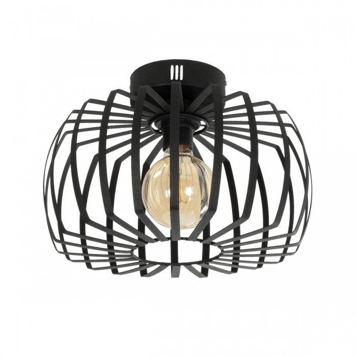 GLOBOSTAR® STAR 202-0054 Μοντέρνο Φωτιστικό Οροφής με Ντουί 1 x E27 AC 220-240V IP20 - Μαύρο - Μ40 x Π40 x Υ27cm GLOBOSTAR® STAR 202-0054 Μοντέρνο Φωτιστικό Οροφής με Ντουί 1 x E27 AC 220-240V IP20 - Μαύρο - Μ40 x Π40 x Υ27cm