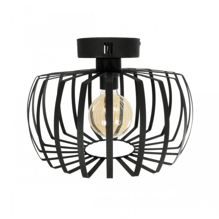 GLOBOSTAR® STAR 202-0054 Μοντέρνο Φωτιστικό Οροφής με Ντουί 1 x E27 AC 220-240V IP20 - Μαύρο - Μ40 x Π40 x Υ27cm GLOBOSTAR® STAR 202-0054 Μοντέρνο Φωτιστικό Οροφής με Ντουί 1 x E27 AC 220-240V IP20 - Μαύρο - Μ40 x Π40 x Υ27cm