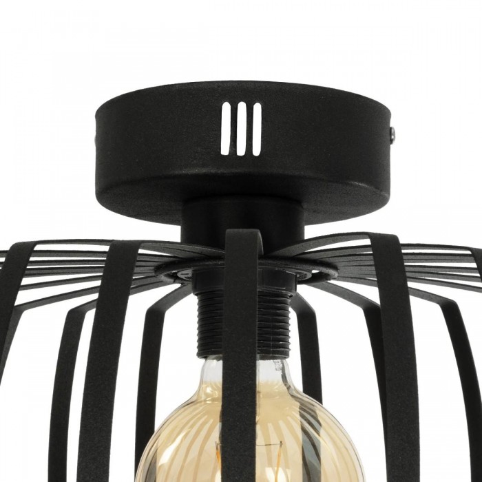 GLOBOSTAR® STAR 202-0054 Μοντέρνο Φωτιστικό Οροφής με Ντουί 1 x E27 AC 220-240V IP20 - Μαύρο - Μ40 x Π40 x Υ27cm GLOBOSTAR® STAR 202-0054 Μοντέρνο Φωτιστικό Οροφής με Ντουί 1 x E27 AC 220-240V IP20 - Μαύρο - Μ40 x Π40 x Υ27cm