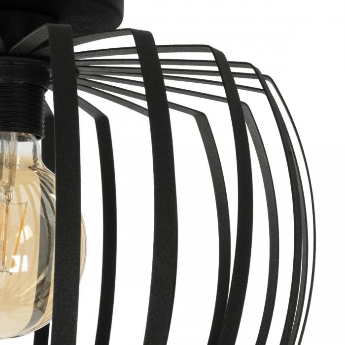 GLOBOSTAR® STAR 202-0054 Μοντέρνο Φωτιστικό Οροφής με Ντουί 1 x E27 AC 220-240V IP20 - Μαύρο - Μ40 x Π40 x Υ27cm GLOBOSTAR® STAR 202-0054 Μοντέρνο Φωτιστικό Οροφής με Ντουί 1 x E27 AC 220-240V IP20 - Μαύρο - Μ40 x Π40 x Υ27cm