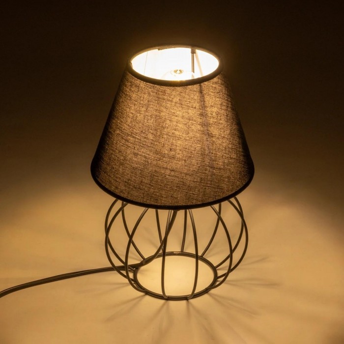 GLOBOSTAR® SHAPE 202-0057 Μοντέρνο Επιτραπέζιο Φωτιστικό Πορτατίφ με Ντουί 1 x E27 AC 220-240V IP20 - Μαύρο - Μ19 x Π19 x Υ28cm GLOBOSTAR® SHAPE 202-0057 Μοντέρνο Επιτραπέζιο Φωτιστικό Πορτατίφ με Ντουί 1 x E27 AC 220-240V IP20 - Μαύρο - Μ19 x Π19 x Υ28cm