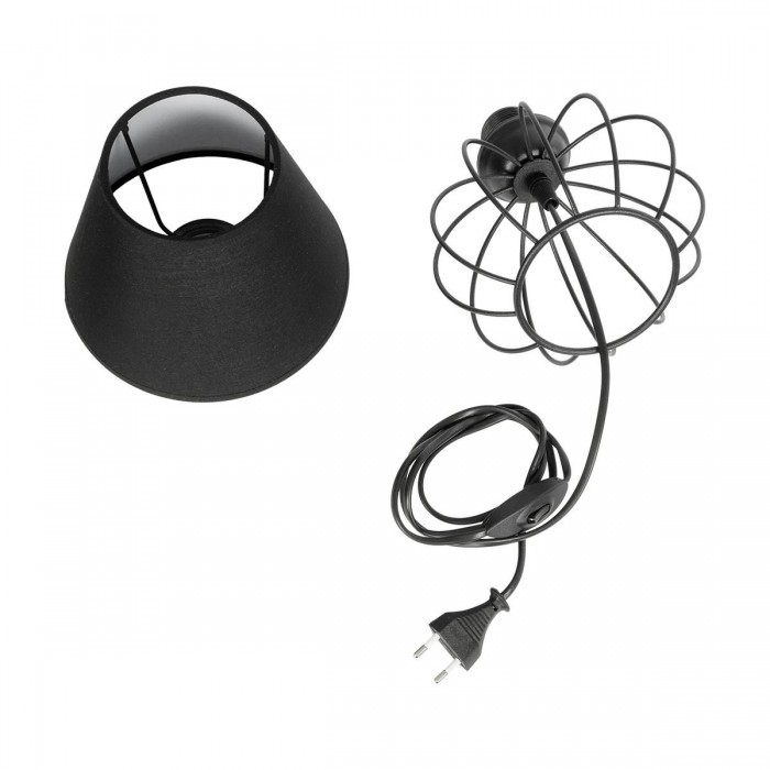 GLOBOSTAR® SHAPE 202-0057 Μοντέρνο Επιτραπέζιο Φωτιστικό Πορτατίφ με Ντουί 1 x E27 AC 220-240V IP20 - Μαύρο - Μ19 x Π19 x Υ28cm GLOBOSTAR® SHAPE 202-0057 Μοντέρνο Επιτραπέζιο Φωτιστικό Πορτατίφ με Ντουί 1 x E27 AC 220-240V IP20 - Μαύρο - Μ19 x Π19 x Υ28cm