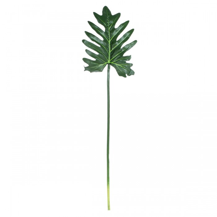 GloboStar® Artificial Garden TARO LEAF 20220 Τεχνητό Διακοσμητικό Φύλο Κολοκασίας Π32 x Υ87cm