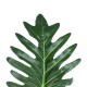 GloboStar® Artificial Garden TARO LEAF 20220 Τεχνητό Διακοσμητικό Φύλο Κολοκασίας Π32 x Υ87cm