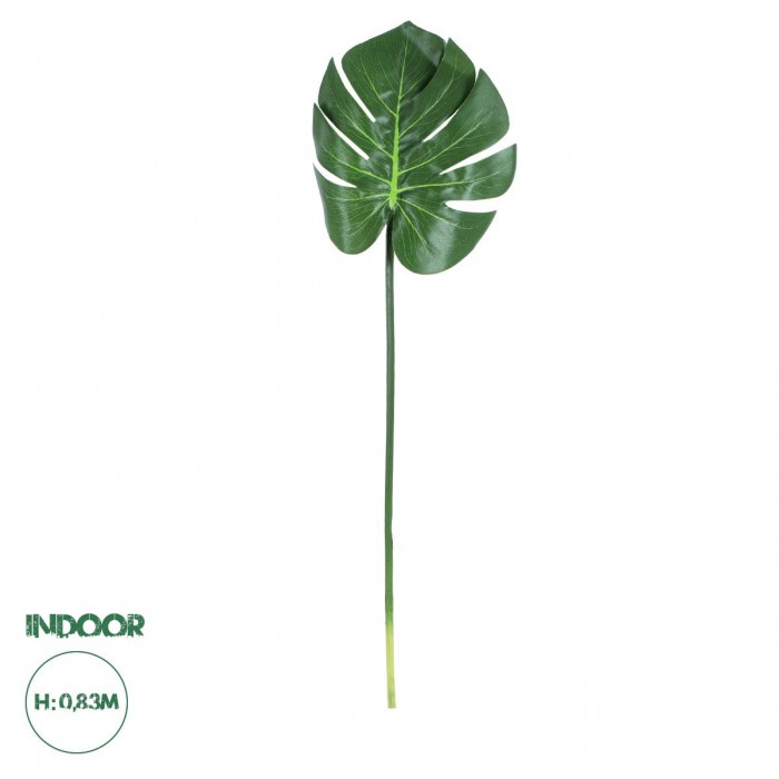 GloboStar® Artificial Garden MONSTERA LEAF 20222 Τεχνητό Διακοσμητικό Φύλο Μονστέρας Π28 x Υ83cm GloboStar® Artificial Garden MONSTERA LEAF 20222 Τεχνητό Διακοσμητικό Φύλο Μονστέρας Π28 x Υ83cm
