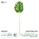 GloboStar® Artificial Garden MONSTERA LEAF 20223 Τεχνητό Διακοσμητικό Φύλο Μονστέρας Π16 x Υ76cm GloboStar® Artificial Garden MONSTERA LEAF 20223 Τεχνητό Διακοσμητικό Φύλο Μονστέρας Π16 x Υ76cm