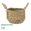 GloboStar® Artificial Garden PAROS 20275 Διακοσμητικό Πλεκτό Καλάθι - Κασπώ Γλάστρα - Flower Pot Μπεζ Φ19cm x Υ15cm GloboStar® Artificial Garden PAROS 20275 Διακοσμητικό Πλεκτό Καλάθι - Κασπώ Γλάστρα - Flower Pot Μπεζ Φ19cm x Υ15cm