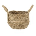 GloboStar® Artificial Garden PAROS 20275 Διακοσμητικό Πλεκτό Καλάθι - Κασπώ Γλάστρα - Flower Pot Μπεζ Φ19cm x Υ15cm GloboStar® Artificial Garden PAROS 20275 Διακοσμητικό Πλεκτό Καλάθι - Κασπώ Γλάστρα - Flower Pot Μπεζ Φ19cm x Υ15cm