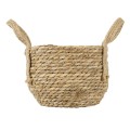 GloboStar® Artificial Garden PAROS 20275 Διακοσμητικό Πλεκτό Καλάθι - Κασπώ Γλάστρα - Flower Pot Μπεζ Φ19cm x Υ15cm GloboStar® Artificial Garden PAROS 20275 Διακοσμητικό Πλεκτό Καλάθι - Κασπώ Γλάστρα - Flower Pot Μπεζ Φ19cm x Υ15cm