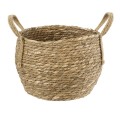 GloboStar® Artificial Garden PAROS 20276 Διακοσμητικό Πλεκτό Καλάθι - Κασπώ Γλάστρα - Flower Pot Μπεζ Φ24cm x Υ19cm GloboStar® Artificial Garden PAROS 20276 Διακοσμητικό Πλεκτό Καλάθι - Κασπώ Γλάστρα - Flower Pot Μπεζ Φ24cm x Υ19cm