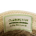 GloboStar® Artificial Garden MYKONOS 20280 Διακοσμητικό Πλεκτό Καλάθι - Κασπώ Γλάστρα - Flower Pot Μπεζ με Μακραμέ Φ25cm x Υ19cm GloboStar® Artificial Garden MYKONOS 20280 Διακοσμητικό Πλεκτό Καλάθι - Κασπώ Γλάστρα - Flower Pot Μπεζ με Μακραμέ Φ25cm x Υ19cm
