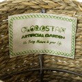 GloboStar® Artificial Garden THASSOS 20293 Διακοσμητικό Πλεκτό Καλάθι - Κασπώ Γλάστρα - Flower Pot Μπεζ με Καφέ Φ20cm x Υ22cm GloboStar® Artificial Garden THASSOS 20293 Διακοσμητικό Πλεκτό Καλάθι - Κασπώ Γλάστρα - Flower Pot Μπεζ με Καφέ Φ20cm x Υ22cm