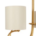 GLOBOSTAR® TRITON 203-0254 Vintage Κρεμαστό Φωτιστικό Οροφής με Ντουί 5 x E27 AC 220-240V IP20 - Χρυσό & Μπεζ - Μ50 x Π50 x Υ48cm GLOBOSTAR® TRITON 203-0254 Vintage Κρεμαστό Φωτιστικό Οροφής με Ντουί 5 x E27 AC 220-240V IP20 - Χρυσό & Μπεζ - Μ50 x Π50 x Υ48cm