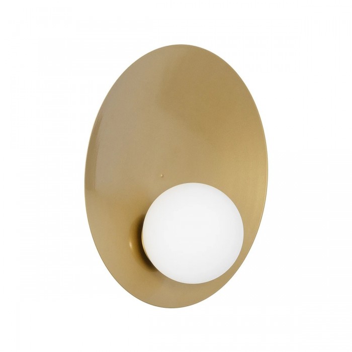 GLOBOSTAR® PLATO 203-0278 Vintage Φωτιστικό Τοίχου - Απλίκα με Ντουί 1 x E14 AC 220-240V IP20 - Χρυσό & Λευκό - M40 x Π19 x Υ40cm GLOBOSTAR® PLATO 203-0278 Vintage Φωτιστικό Τοίχου - Απλίκα με Ντουί 1 x E14 AC 220-240V IP20 - Χρυσό & Λευκό - M40 x Π19 x Υ40cm