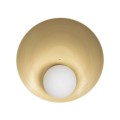 GLOBOSTAR® PLATO 203-0278 Vintage Φωτιστικό Τοίχου - Απλίκα με Ντουί 1 x E14 AC 220-240V IP20 - Χρυσό & Λευκό - M40 x Π19 x Υ40cm GLOBOSTAR® PLATO 203-0278 Vintage Φωτιστικό Τοίχου - Απλίκα με Ντουί 1 x E14 AC 220-240V IP20 - Χρυσό & Λευκό - M40 x Π19 x Υ40cm