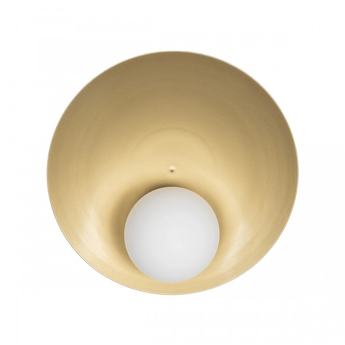 GLOBOSTAR® PLATO 203-0278 Vintage Φωτιστικό Τοίχου - Απλίκα με Ντουί 1 x E14 AC 220-240V IP20 - Χρυσό & Λευκό - M40 x Π19 x Υ40cm GLOBOSTAR® PLATO 203-0278 Vintage Φωτιστικό Τοίχου - Απλίκα με Ντουί 1 x E14 AC 220-240V IP20 - Χρυσό & Λευκό - M40 x Π19 x Υ40cm