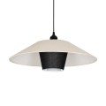 GLOBOSTAR® STORM 203-0293 Μοντέρνο Κρεμαστό Φωτιστικό Οροφής με Ντουί 1 x E27 AC 220-240V IP20 - Μαύρο & Λευκό - Μ50 x Π50 x Υ24cm GLOBOSTAR® STORM 203-0293 Μοντέρνο Κρεμαστό Φωτιστικό Οροφής με Ντουί 1 x E27 AC 220-240V IP20 - Μαύρο & Λευκό - Μ50 x Π50 x Υ24cm