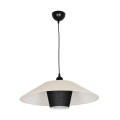 GLOBOSTAR® STORM 203-0293 Μοντέρνο Κρεμαστό Φωτιστικό Οροφής με Ντουί 1 x E27 AC 220-240V IP20 - Μαύρο & Λευκό - Μ50 x Π50 x Υ24cm GLOBOSTAR® STORM 203-0293 Μοντέρνο Κρεμαστό Φωτιστικό Οροφής με Ντουί 1 x E27 AC 220-240V IP20 - Μαύρο & Λευκό - Μ50 x Π50 x Υ24cm