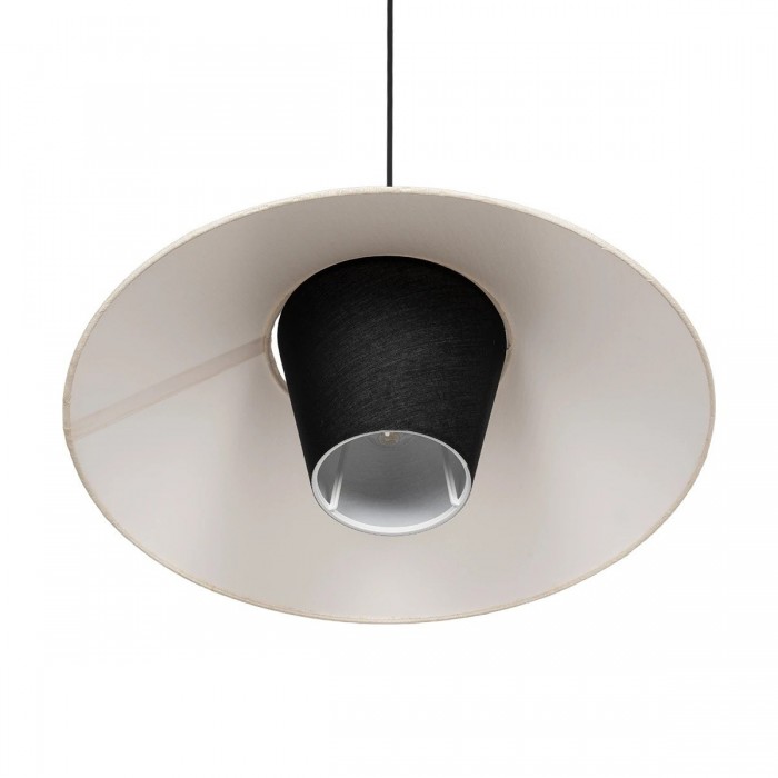GLOBOSTAR® STORM 203-0293 Μοντέρνο Κρεμαστό Φωτιστικό Οροφής με Ντουί 1 x E27 AC 220-240V IP20 - Μαύρο & Λευκό - Μ50 x Π50 x Υ24cm GLOBOSTAR® STORM 203-0293 Μοντέρνο Κρεμαστό Φωτιστικό Οροφής με Ντουί 1 x E27 AC 220-240V IP20 - Μαύρο & Λευκό - Μ50 x Π50 x Υ24cm